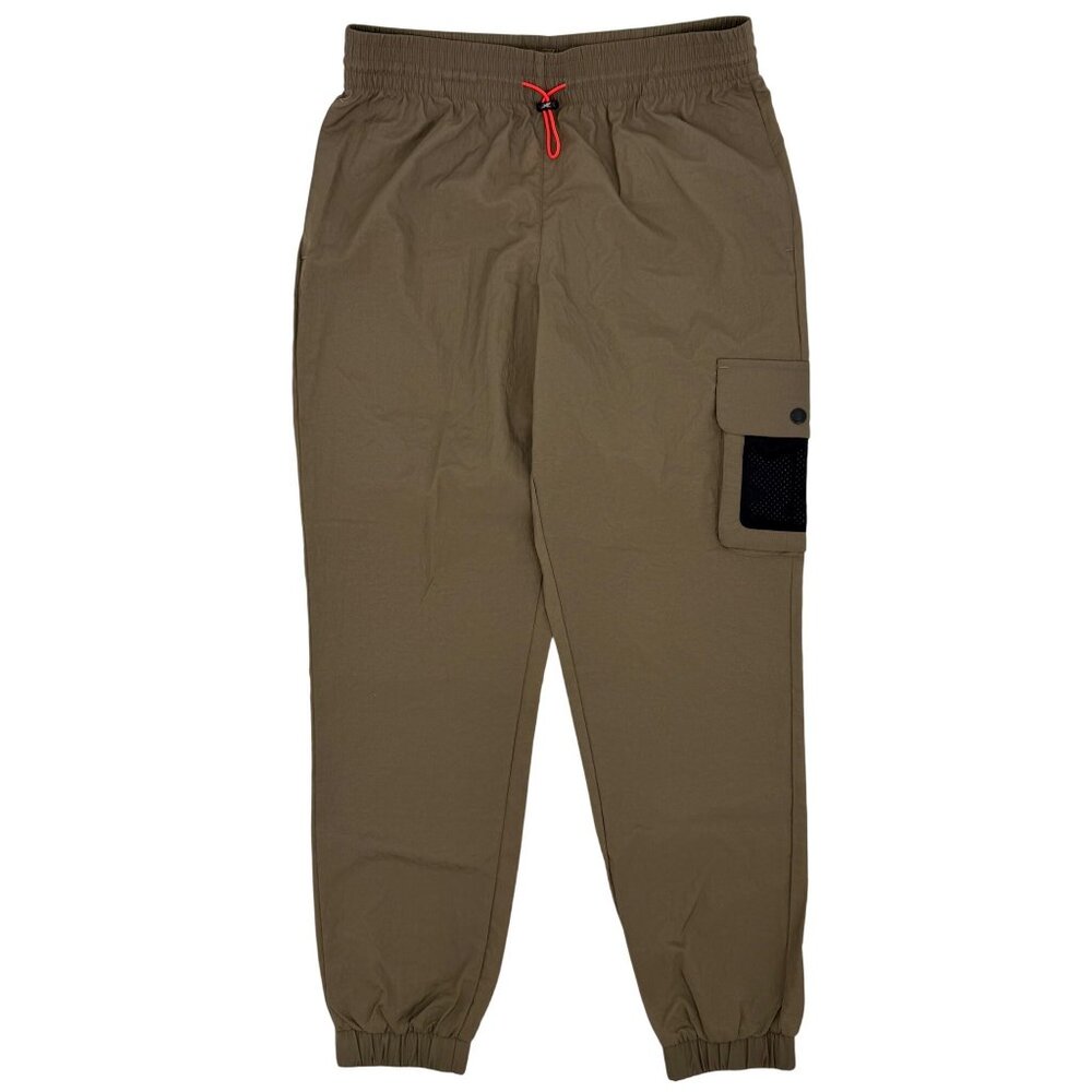 NWT Reebok Trek Grey Athleisure Training Pants Joggers w/Side Pocket & Logo S - Picture 4 of 16